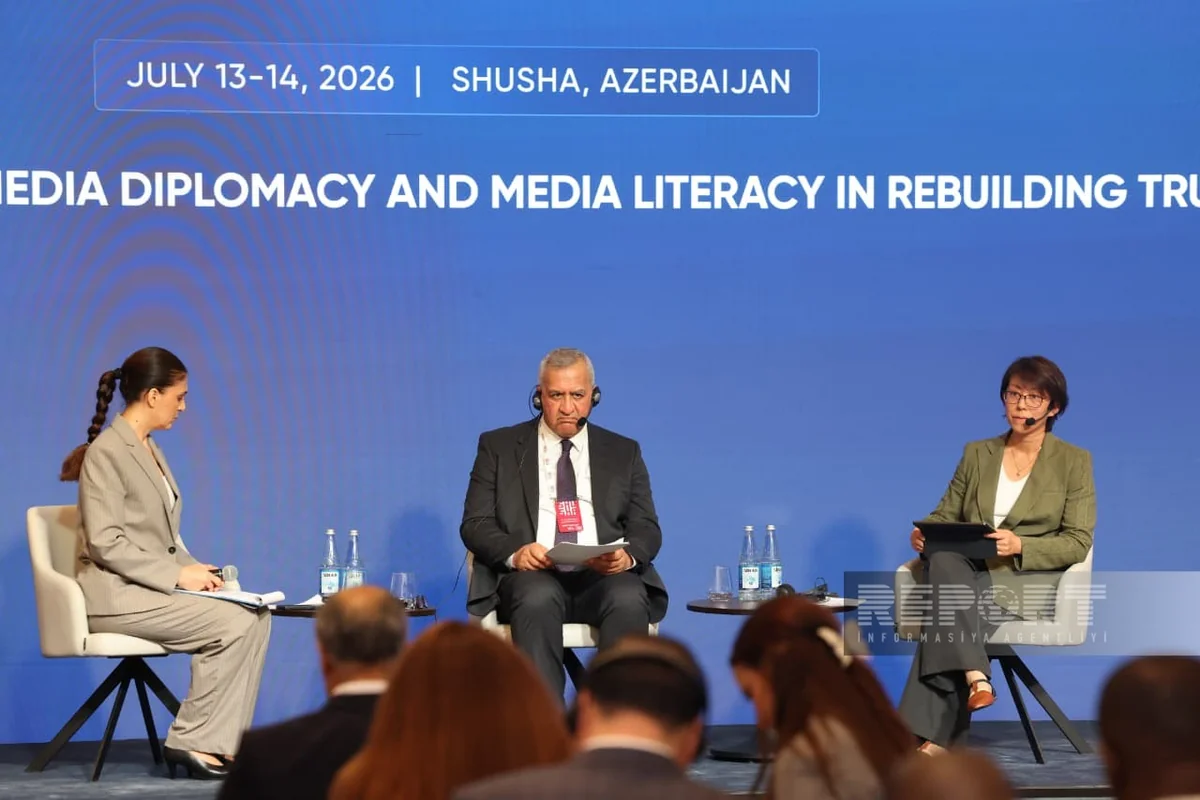 Shusha hosts session on media diplomacy, media literacy in rebuilding trust