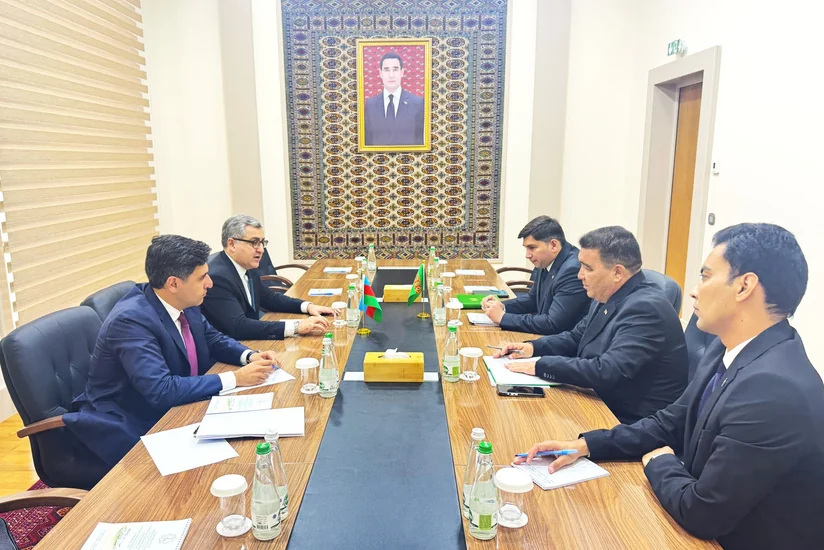 Azərbaycanla Türkmənistan ticarət dövriyyəsinin həcminin artırılmasını müzakirə edib