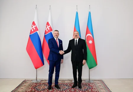 Peter Pelleqrininin Şuşada rəsmi qarşılanma mərasimi olub