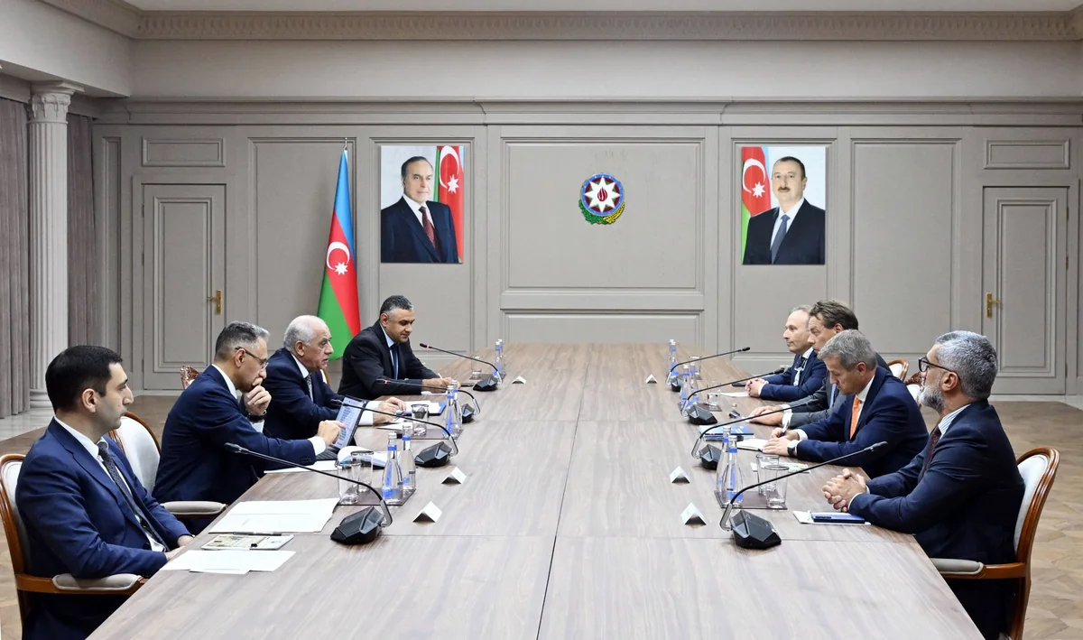 Əli Əsədov Damen Shipyards Group şirkətinin baş icraçı direktoru ilə görüşüb