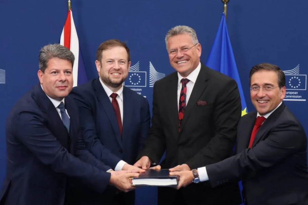 EU, UK sign treaty on Gibraltar's post-Brexit status
