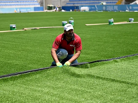 Bayıl stadionunda əsaslı yenidənqurma işləri yekunlaşmaq üzrədir