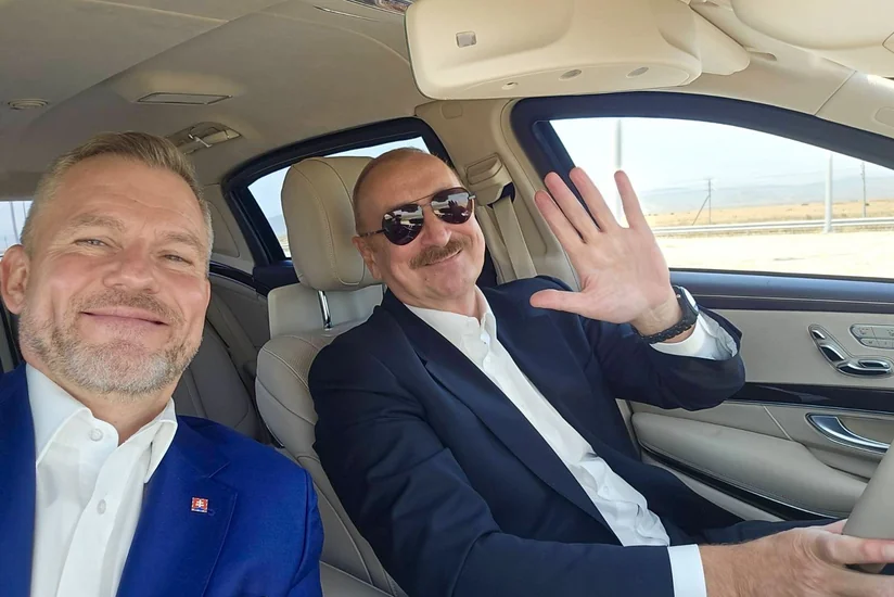 İlham Əliyev Slovakiya prezidentini qeyri-adi qonaqpərvərlik jesti ilə təəccübləndirib