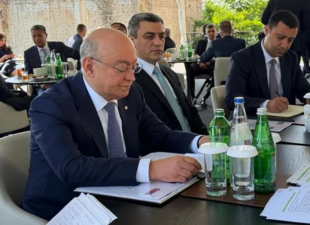 Kəmaləddin Heydərov Slovakiyanın daxili işlər naziri ilə görüşüb