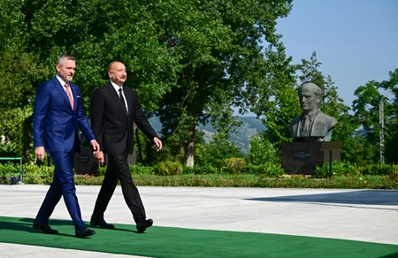 Peter Pelleqrininin Şuşada rəsmi qarşılanma mərasimi olub