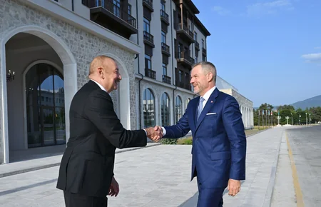 İlham Əliyevin adından Xankəndidə Slovakiya Prezidentinin şərəfinə rəsmi nahar verilib