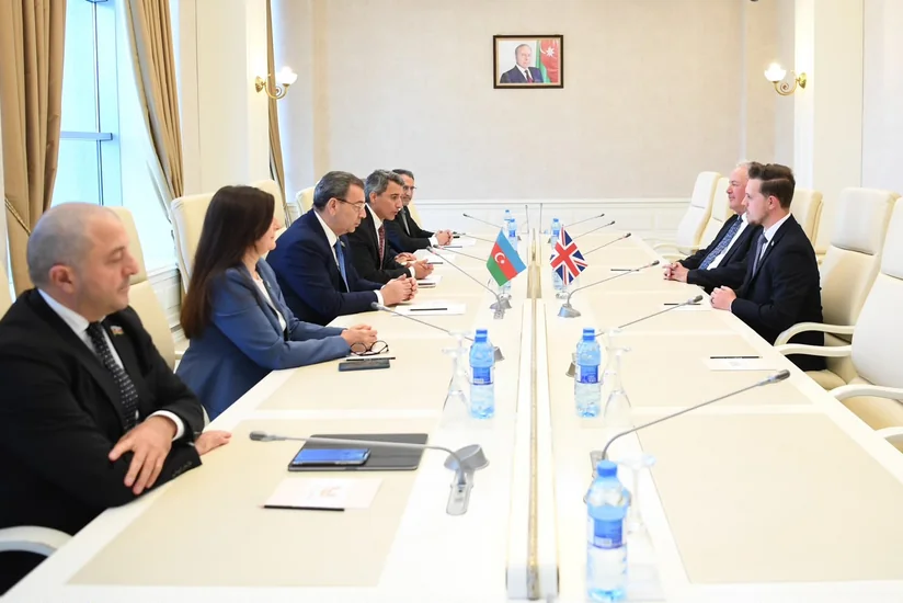 Azerbaijani MPs meet British MP Bob Blackman