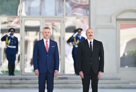 Peter Pelleqrininin Şuşada rəsmi qarşılanma mərasimi olub
