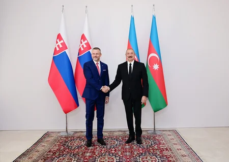 Peter Pelleqrininin Şuşada rəsmi qarşılanma mərasimi olub