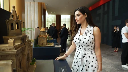 IV Şuşa Qlobal Media Forumu çərçivəsində memarlıq abidələrinə həsr olunmuş sərgi nümayiş olunub