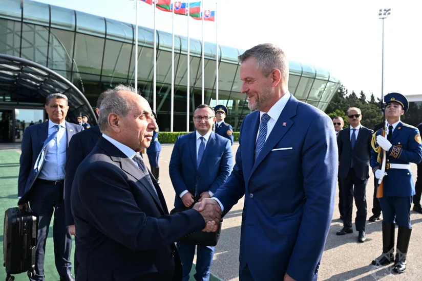 Slovakiya Prezidentinin Azərbaycana səfəri başa çatıb