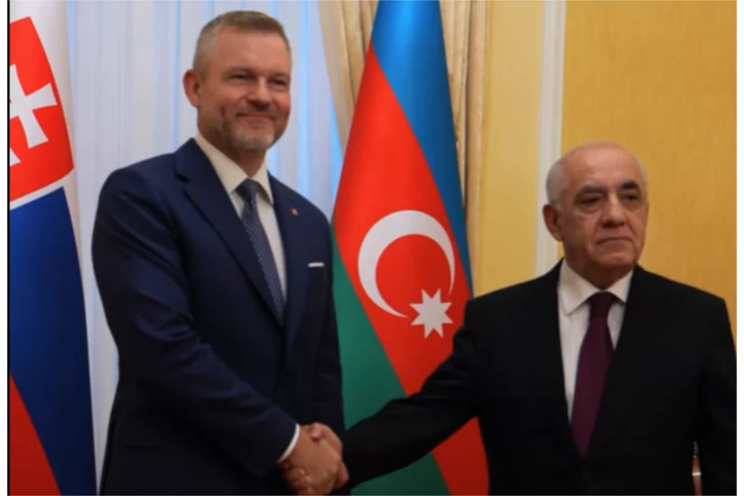 Pellegrini, Asadov mull expanding participation of Slovak companies in projects in Azerbaijan
