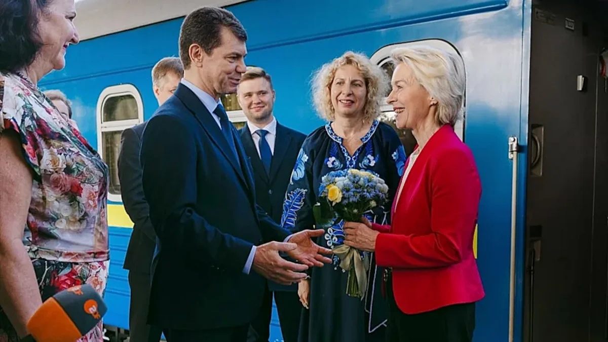 Von der Leyen to be awarded Ukrainian Order of Europe in Kyiv