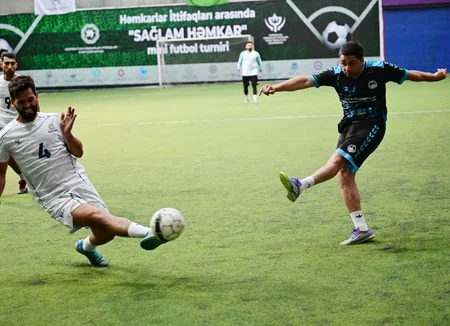 Azərbaycan Həmkarlar İttifaqları Konfederasiyasının təşkilatçılığı ilə keçirilən minifutbol turniri başa çatıb