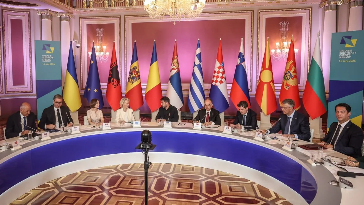 Ukraine-Southeast Europe summit calls on Moscow to end war