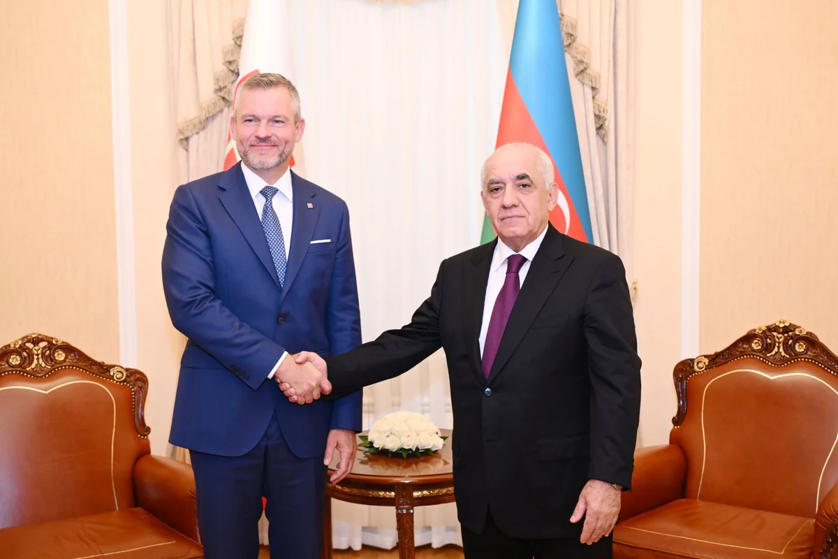Azerbaijan PM meets Slovak president to discuss stronger ties