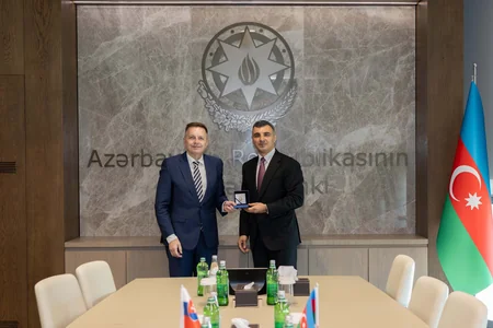 Azərbaycan və Slovakiya rəqəmsal dələduzluqla mübarizəni müzakirə edib