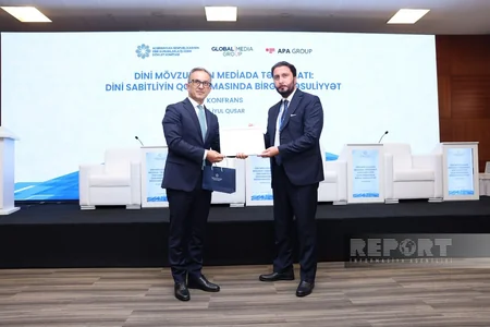Milli mətbuatın 151 illiyinə həsr olunmuş konfransda media nümayəndələri mükafatlandırılıb
