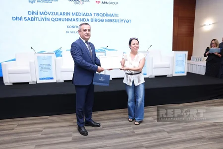 Milli mətbuatın 151 illiyinə həsr olunmuş konfransda media nümayəndələri mükafatlandırılıb