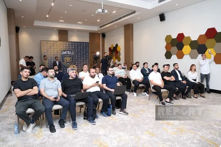 İmişli Futbol Klubunun yeni loqosu təqdim olunub