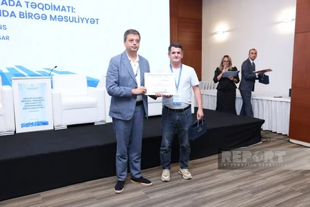 Milli mətbuatın 151 illiyinə həsr olunmuş konfransda media nümayəndələri mükafatlandırılıb
