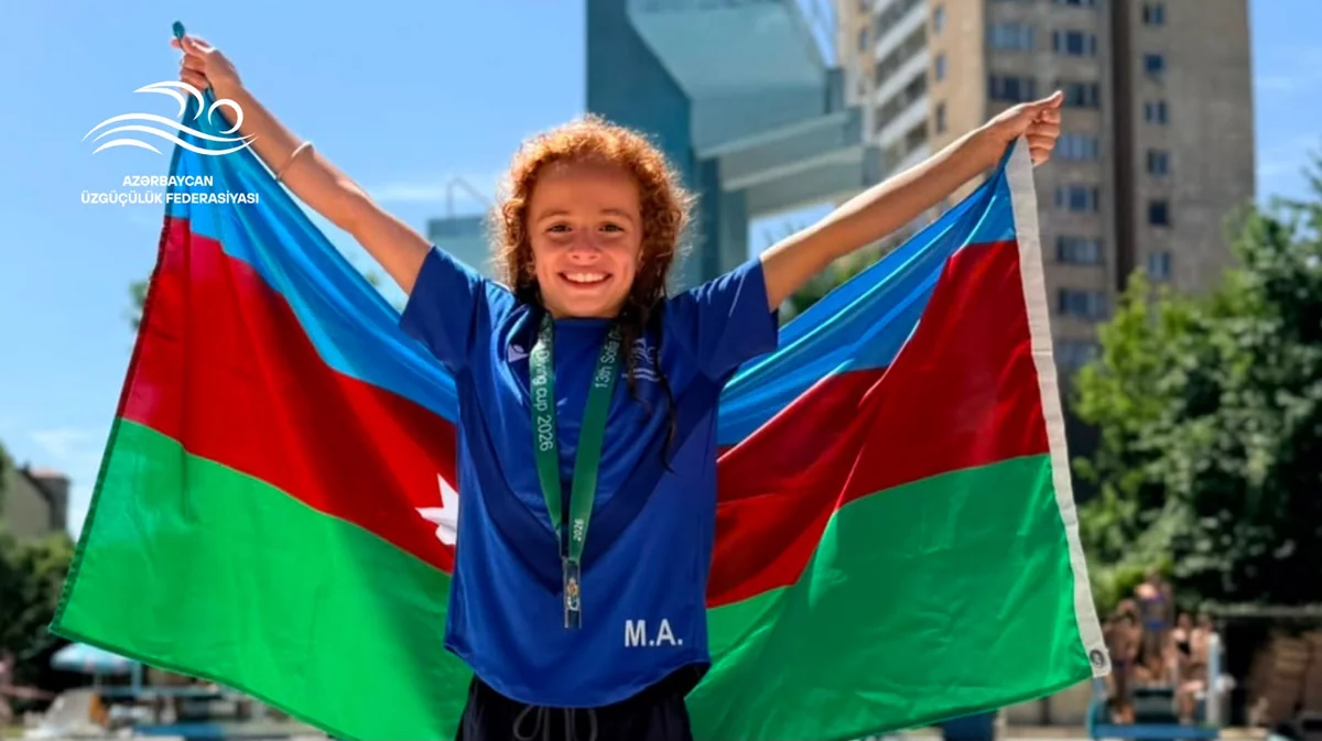 Azerbaijani swimmer Mehri Aghayeva wins silver at Sofia tournament