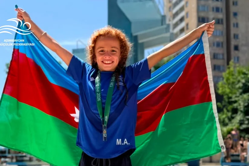 Azerbaijani swimmer Mehri Aghayeva wins silver at Sofia tournament