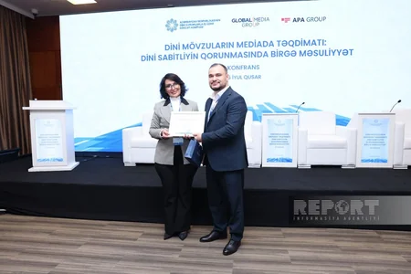 Milli mətbuatın 151 illiyinə həsr olunmuş konfransda media nümayəndələri mükafatlandırılıb