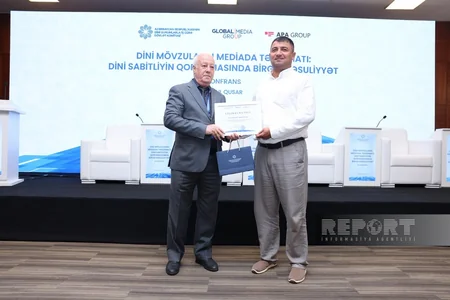 Milli mətbuatın 151 illiyinə həsr olunmuş konfransda media nümayəndələri mükafatlandırılıb