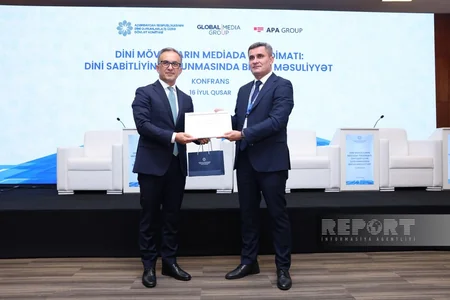 Milli mətbuatın 151 illiyinə həsr olunmuş konfransda media nümayəndələri mükafatlandırılıb