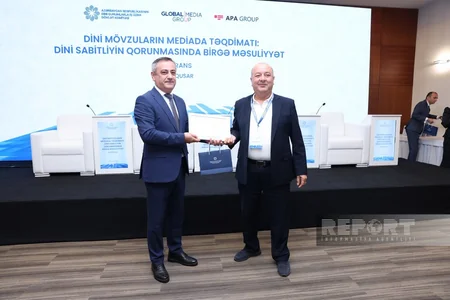 Milli mətbuatın 151 illiyinə həsr olunmuş konfransda media nümayəndələri mükafatlandırılıb