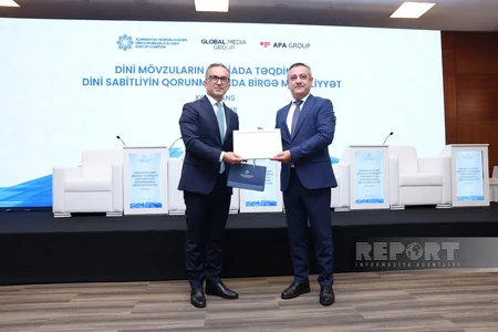 Milli mətbuatın 151 illiyinə həsr olunmuş konfransda media nümayəndələri mükafatlandırılıb