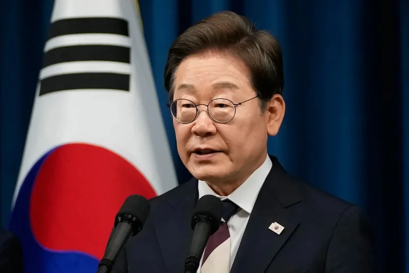 S. Korean president's approval rating drops to 55%