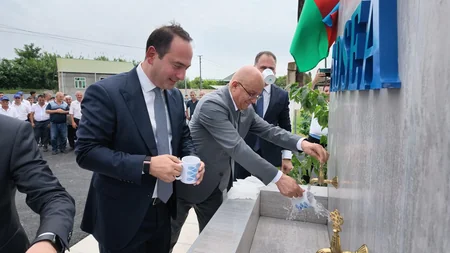 Ağdaşın bir sıra kəndlərində yeni su şəbəkələrinin qurulması planlaşdırılır