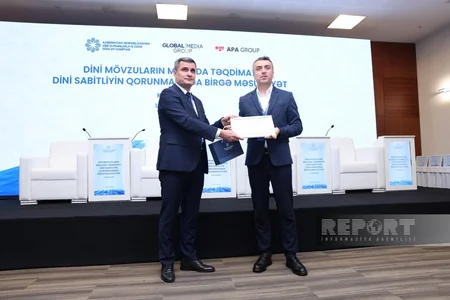 Milli mətbuatın 151 illiyinə həsr olunmuş konfransda media nümayəndələri mükafatlandırılıb