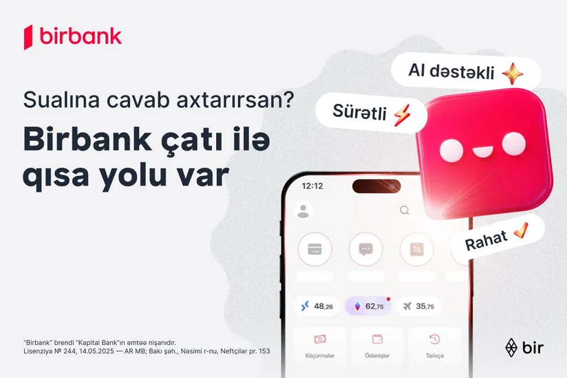 Birbankla bütün suallara cavab almağın QISA YOLU VAR