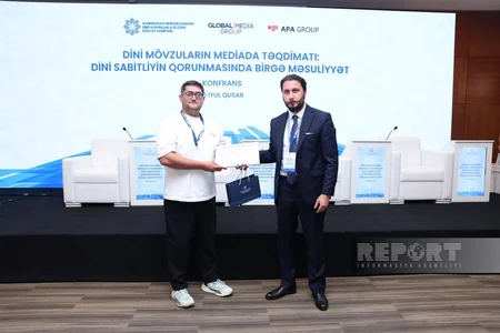Milli mətbuatın 151 illiyinə həsr olunmuş konfransda media nümayəndələri mükafatlandırılıb