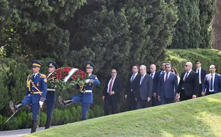 Fələstinin Baş naziri Fəxri xiyabanı ziyarət edib