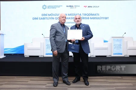 Milli mətbuatın 151 illiyinə həsr olunmuş konfransda media nümayəndələri mükafatlandırılıb