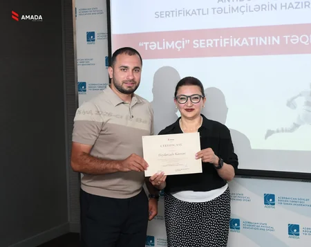 AMADA antidopinq təlimçi proqramının iştirakçılarına sertifikatlar təqdim edib