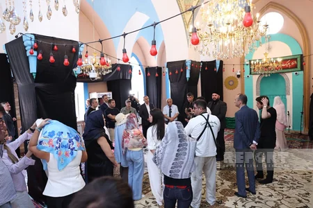 Qusarda dini mövzuda konfransın iştirakçıları Qubada dini ziyarətgahlarla tanış olublar