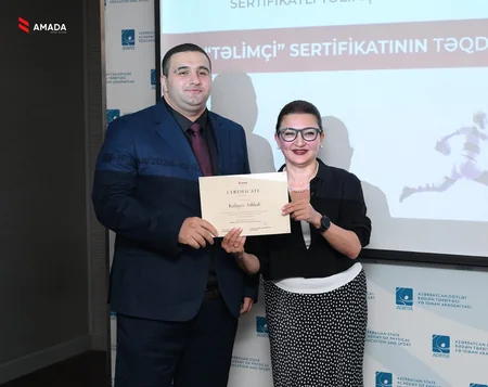 AMADA antidopinq təlimçi proqramının iştirakçılarına sertifikatlar təqdim edib