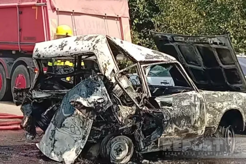 Biləsuvarda yol qəzası olub, ölən var