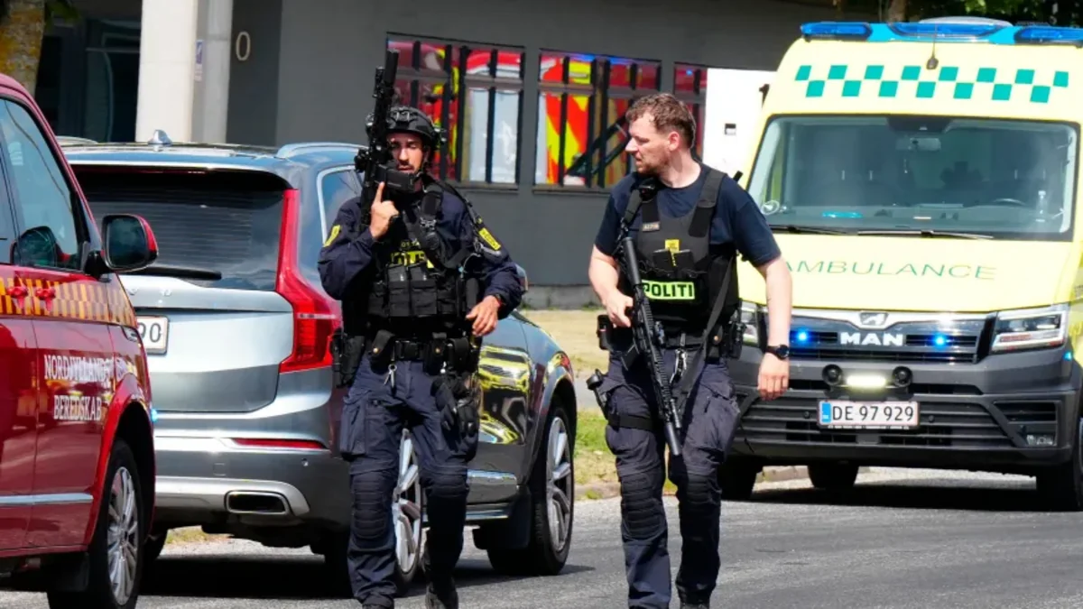 Danish police officer and 2 others shot, including suspected perpetrator