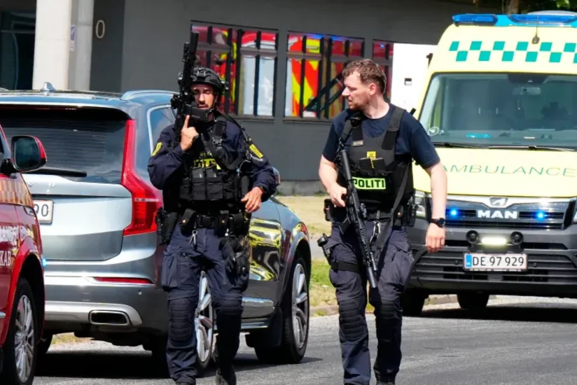 Danish police officer and 2 others shot, including suspected perpetrator
