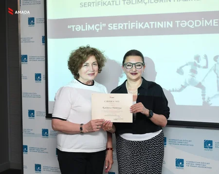 AMADA antidopinq təlimçi proqramının iştirakçılarına sertifikatlar təqdim edib