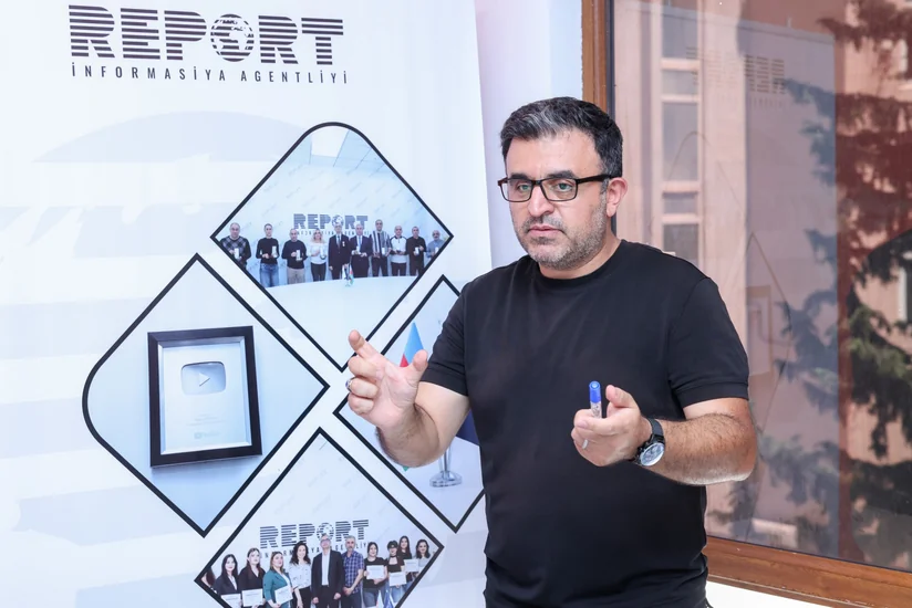Təhsil eksperti Report Media Məktəbində: İxtisaslaşmaq şəxsi brendin ilkin təməlidir