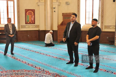 Qusarda dini mövzuda konfransın iştirakçıları Qubada dini ziyarətgahlarla tanış olublar
