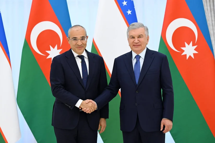Özbəkistan Prezidenti Mikayıl Cabbarovu qəbul edib, ticarət və investisiya təşəbbüslərindən danışılıb