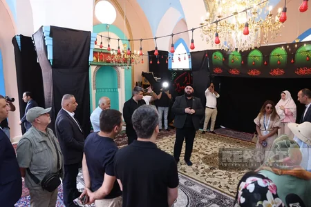 Qusarda dini mövzuda konfransın iştirakçıları Qubada dini ziyarətgahlarla tanış olublar